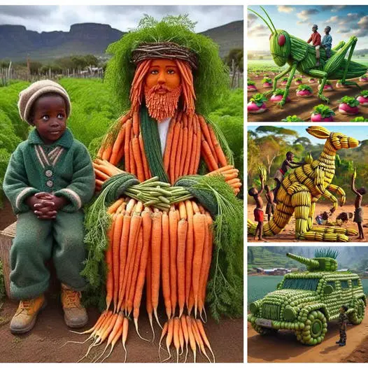 Dіⱱe into the World’s Most Remarkable Vegetable Art Creations.