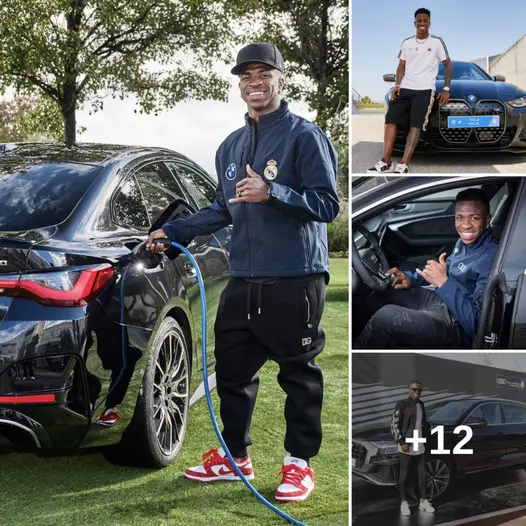 Vini Jr. of Real Madrid exclusively owns a collection of German cars.